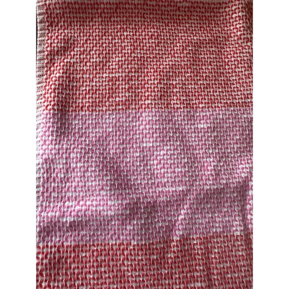 Kate Spade New York Striped & Patterned Hand Towels Set Of 2 Cotton Pink & Red - Picture 3 of 5